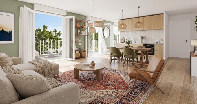 Achat / Vente immobilier neuf Soulac-sur-Mer quartier prisé à 300 m des plages (33780) - Réf. 13787