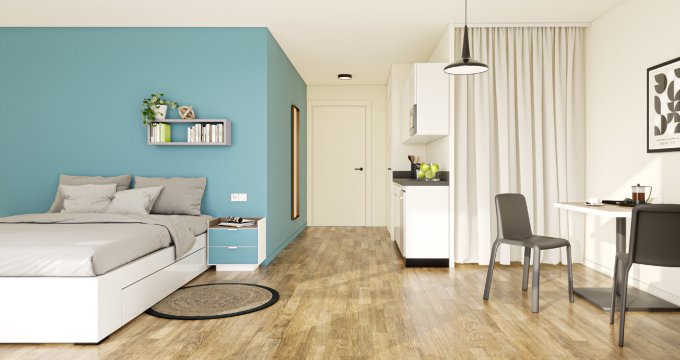Achat / Vente immobilier neuf Villenave-d’Ornon résidence étudiante à 20 min en bus du campus (33140) - Réf. 12765
