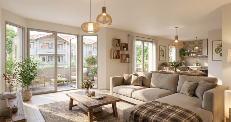 Achat / Vente immobilier neuf Audenge à deux pas du Bassin d’Arcachon (33980) - Réf. 13857
