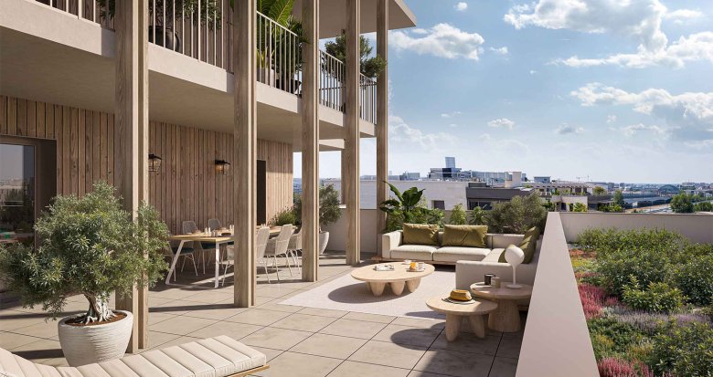 Achat / Vente immobilier neuf Bordeaux au cœur de Deschamps Belvédère (33000) - Réf. 13202