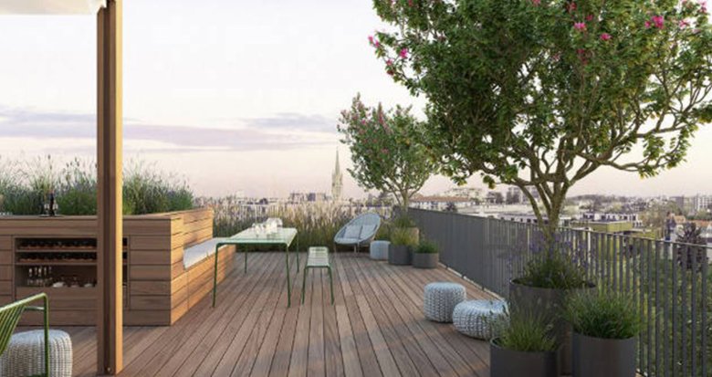 Achat / Vente immobilier neuf Bordeaux Caudéran à 500m de l'Eglise Saint Amand (33000) - Réf. 13684