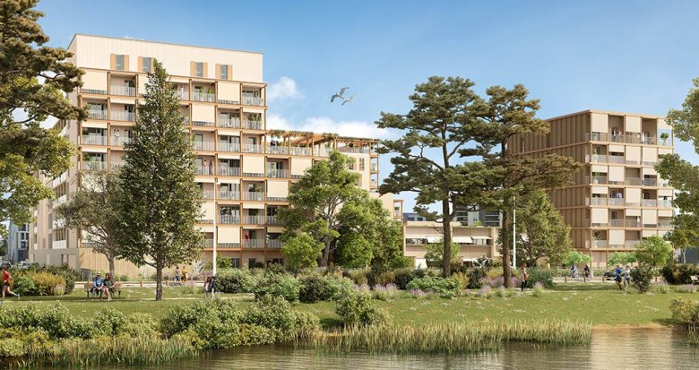 Achat / Vente immobilier neuf Bordeaux proximité lac et tramway (33000) - Réf. 8127