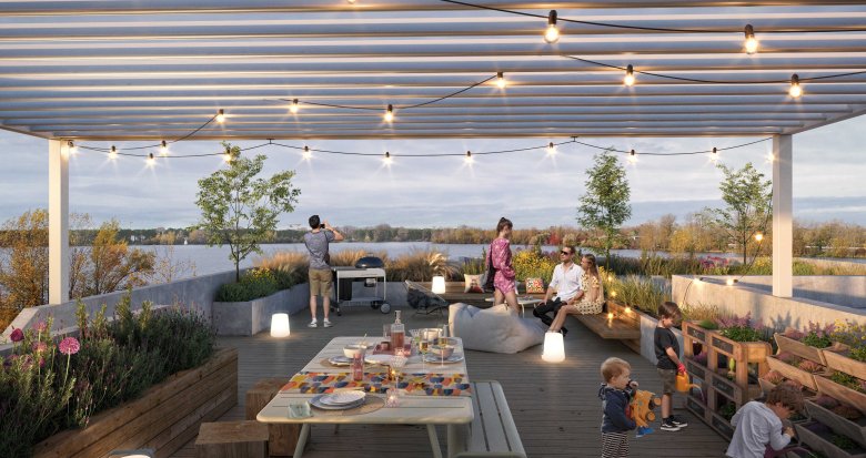 Achat / Vente immobilier neuf Bordeaux quartier du lac proche tram et commerces (33000) - Réf. 7739