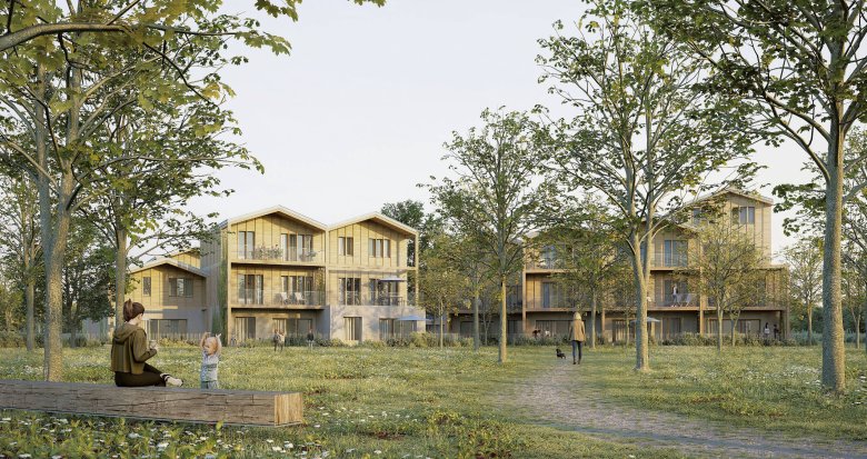 Achat / Vente immobilier neuf Canéjan à deux pas du centre-bourg et ses commerces (33610) - Réf. 12573