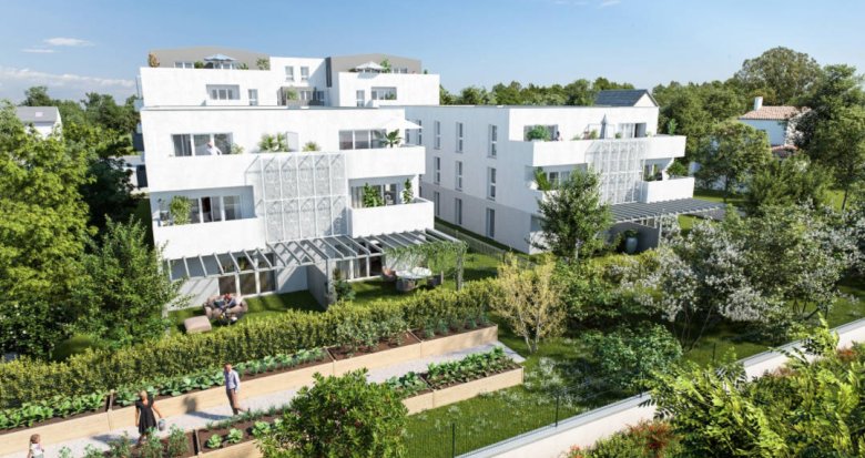 Achat / Vente immobilier neuf Cenon proche centre commercial Rive Droite (33150) - Réf. 6566