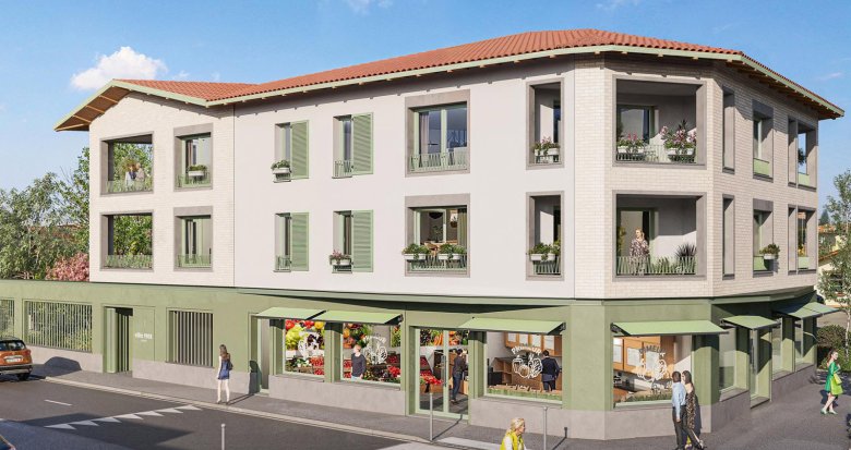 Achat / Vente immobilier neuf Lacanau ville au pied de la Place du Marché (33680) - Réf. 13218