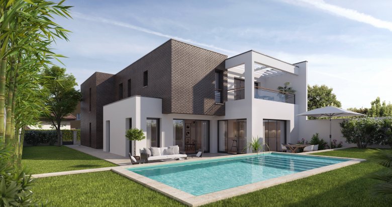 Achat / Vente immobilier neuf Le Bouscat maisons individuelles avec piscine (33110) - Réf. 8040