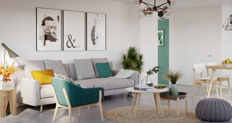 Achat / Vente immobilier neuf Lormont proche du parc de l’Ermitage (33310) - Réf. 13077