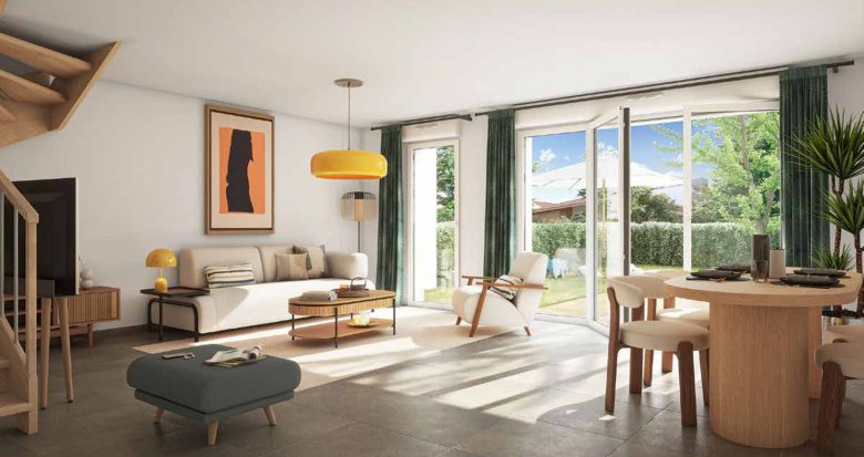 Achat / Vente immobilier neuf Pessac quartier calme à deux pas de la Forêt de Bourgailh (33600) - Réf. 12650