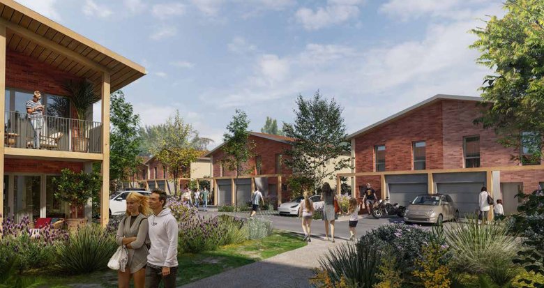 Achat / Vente immobilier neuf Pessac quartier calme à deux pas de la Forêt de Bourgailh (33600) - Réf. 12650