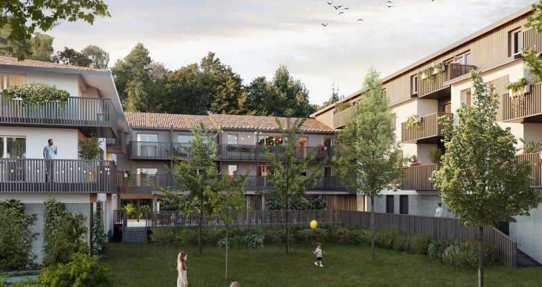 Achat / Vente immobilier neuf Saint-Vincent-de-Paul coeur de bourg à 12km de Bordeaux (33440) - Réf. 8388