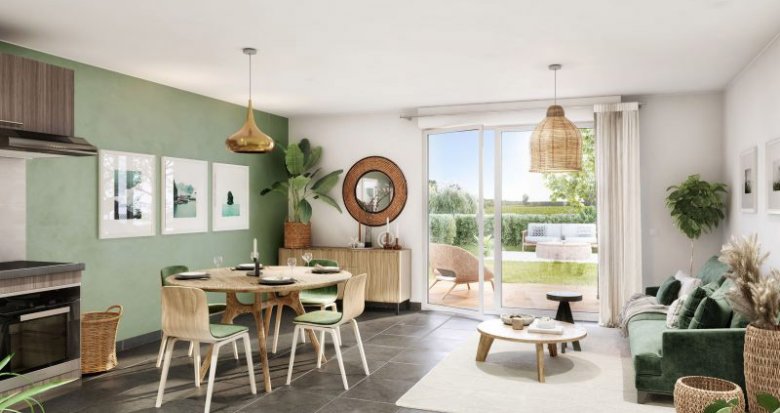 Achat / Vente immobilier neuf Sainte-Eulalie proche du Château Malbec (33560) - Réf. 13107