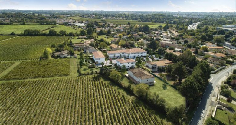 Achat / Vente immobilier neuf Sainte-Eulalie proche du Château Malbec (33560) - Réf. 13107