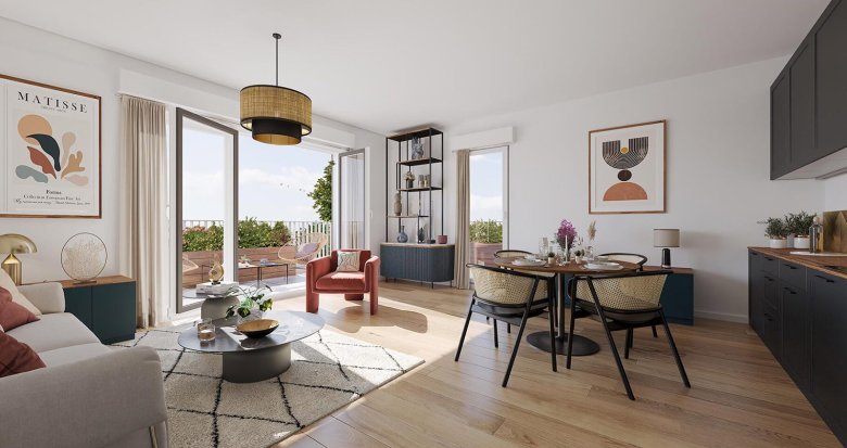 Achat / Vente immobilier neuf Salles à deux pas des rives de l’Eyre et du centre-ville (33770) - Réf. 13168