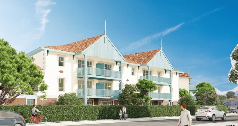 Achat / Vente immobilier neuf Soulac-sur-Mer à 7 min à vélo de la plage des Olives (33780) - Réf. 12429