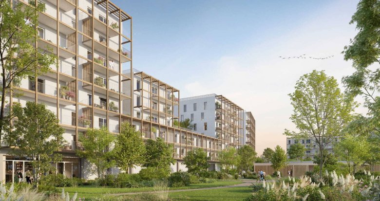 Achat / Vente immobilier neuf Villenave-d'Ornon face à la future place du marché (33140) - Réf. 12426