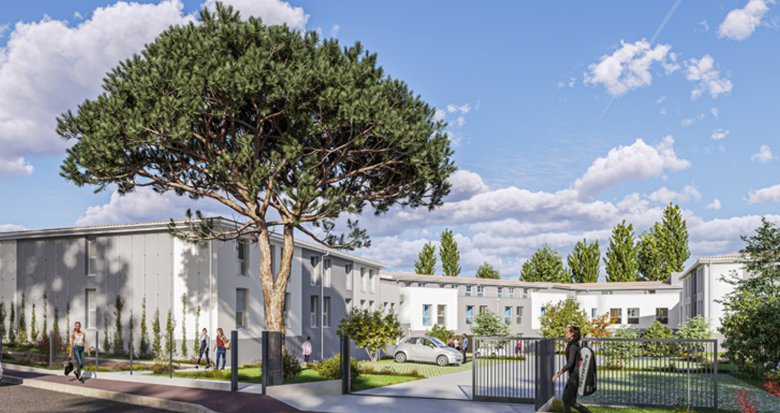 Achat / Vente immobilier neuf Villenave-d’Ornon résidence étudiante à 20 min en bus du campus (33140) - Réf. 12765