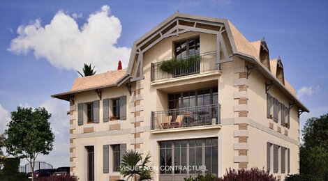 Programme immobilier neuf VILLA ALLEGRIA - Arcachon : logements neufs près du port et de la plage, confort et luminosité (33120) - Référence : 14978