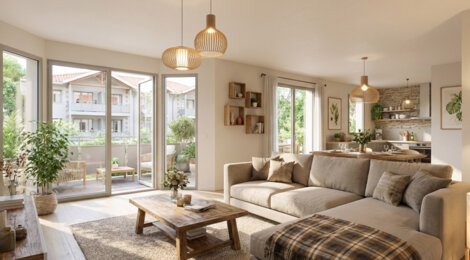 Programme immobilier neuf Le Domaine  de la Romancière - Audenge à proximité du Bassin d’Arcachon (33980) - Référence : 13857