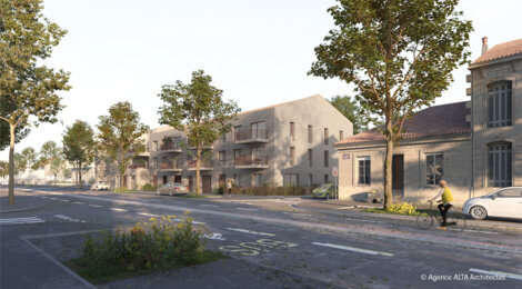 Programme immobilier neuf RESONANCE - Bègles proche du tramway C (33130) - Référence : 14958