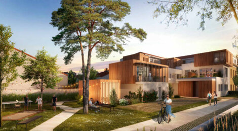 Programme immobilier neuf LES TERRASSES DE SUKØ - Bordeaux à deux pas de l’Hôtel de Ville (33000) - Référence : 11442
