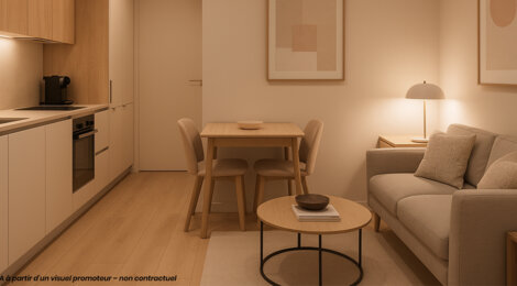 Programme immobilier neuf LES TERRASSES DE SUKØ - Bordeaux à deux pas de l’Hôtel de Ville (33000) - Référence : 11442