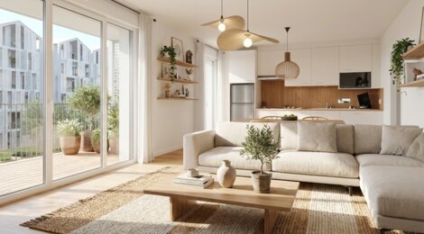 Programme immobilier neuf HALO 2 - Bordeaux Brazza, rive droite et proche tram B (33000) - Référence : 16529
