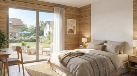 Programme immobilier neuf BORD'O CHARTRONS - Bordeaux cadre résidentiel Chartrons Bassins à flot appartements avec extérieur (33000) - Référence : 17164