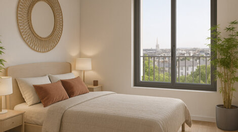 Programme immobilier neuf SKYLINE - Bordeaux Caudéran à deux pas de l’église Saint-Amand (33000) - Référence : 14947