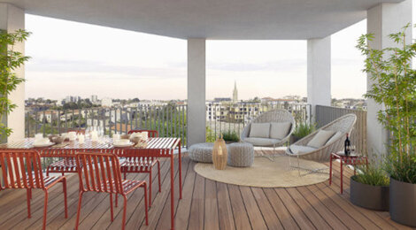 Programme immobilier neuf SKYLINE - Bordeaux Caudéran à deux pas de l’église Saint-Amand (33000) - Référence : 14947