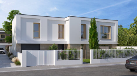 Programme immobilier neuf VILLAS VERDE - Bordeaux Caudéran maisons d'exception de 5 pièces avec piscine (33000) - Référence : 18537