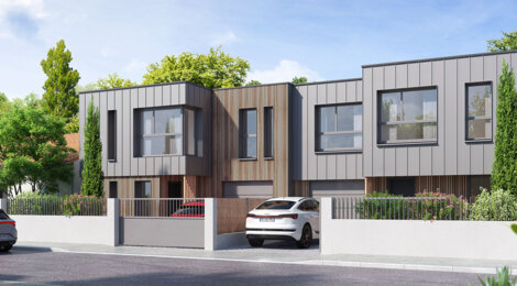 Programme immobilier neuf VILLAS DU GOLF - Bordeaux Caudéran villas contemporaines avec jardin et piscine (33000) - Référence : 18651