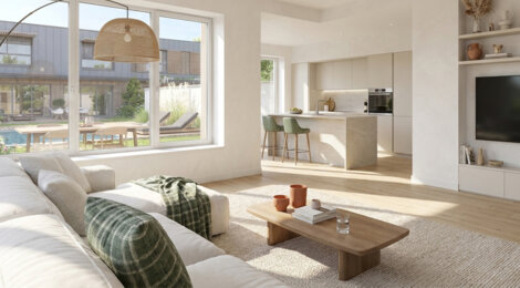 Programme immobilier neuf VILLAS DU GOLF - Bordeaux Caudéran villas contemporaines avec jardin et piscine (33000) - Référence : 18651
