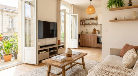 Programme immobilier neuf RUE MARC NOUAUX - Bordeaux centre plateau à transformer logement 2 pièces potentiel (33000) - Référence : 17013