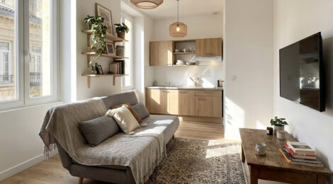 Programme immobilier neuf RUE JUDAÏQUE - Bordeaux Gambetta investissement centre ville studio réhabilité (33000) - Référence : 16994