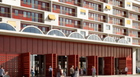 Programme immobilier neuf HORIZON BENAUGE - Bordeaux La Benauge réhabilitation en bord de Garonne (33000) - Référence : 17749