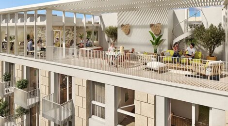Programme immobilier neuf CAP AVENIR BORDEAUX (VA) - Bordeaux LMNP résidence étudiante dans l’ écoquartier Ginko (33000) - Référence : 9206