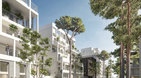 Programme immobilier neuf NOÈME - Bordeaux : logements neufs sécurisés et verdoyants proche des transports (33000) - Référence : 14918