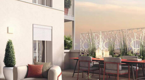 Programme immobilier neuf NEXT STEP - Bordeaux : logements neufs sécurisés et verdoyants proche des transports (33000) - Référence : 14919