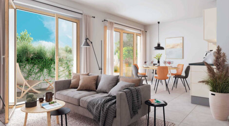 Programme immobilier neuf Andamio - Bordeaux : logements neufs T2–T4 proche des expositions et congrès (33000) - Référence : 14929