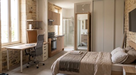 Programme immobilier neuf RUE  SAINT JEAN - Bordeaux quartier Saint-Jean le charme de l’ancien rénové (33000) - Référence : 17896