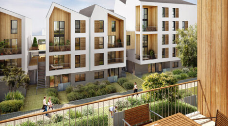 Programme immobilier neuf VILLAPOLLONIA - Bordeaux résidence avec terrasses aux Bassins à Flot (33000) - Référence : 18252