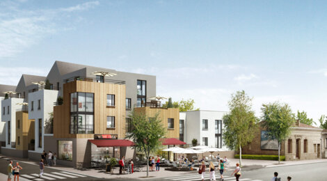 Programme immobilier neuf VILLAPOLLONIA - Bordeaux résidence avec terrasses aux Bassins à Flot (33000) - Référence : 18252