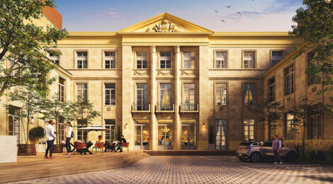 Programme immobilier neuf Cours Saint Louis - Bordeaux résidence locative aux Chartrons avec rooftop et services (33000) - Référence : 17049