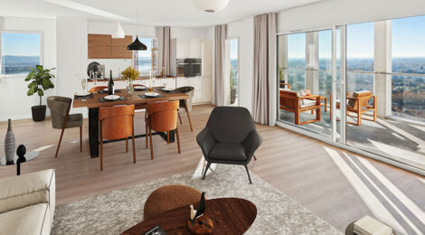 Programme immobilier neuf QUAI NEUF-ADELAIDE - Bordeaux : Résidence studio–T5 avec cadre verdoyant et confort optimisé proche des espaces naturels (33000) - Référence : 14264