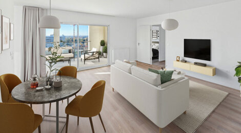 Programme immobilier neuf QUAI NEUF-ADELAIDE - Bordeaux : Résidence studio–T5 avec cadre verdoyant et confort optimisé proche des espaces naturels (33000) - Référence : 14264