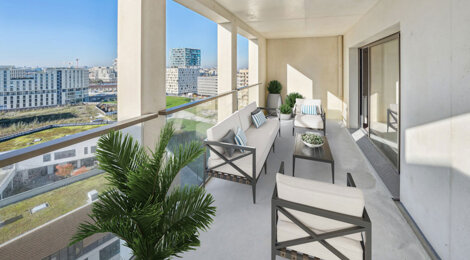 Programme immobilier neuf QUAI NEUF-ADELAIDE - Bordeaux : Résidence studio–T5 avec cadre verdoyant et confort optimisé proche des espaces naturels (33000) - Référence : 14264