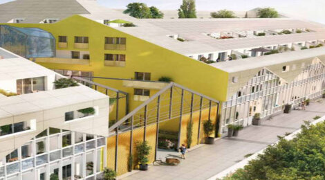 Programme immobilier neuf Home - Bordeaux : Résidence studio–T5 avec espaces extérieurs et prestations haut de gamme dans le quartier Caserne Niel (33000) - Référence : 14192