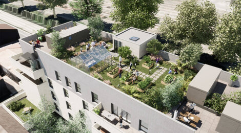 Programme immobilier neuf LES TERRASSES DE VICTORIA - Bordeaux : Résidence T2–T5 avec cadre urbain et confort optimisé proche des transports (33000) - Référence : 6762