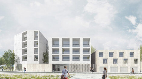 Programme immobilier neuf INOUI - Bordeaux : Résidence T3–T4 avec cadre contemporain et confort optimisé proche des transports (33000) - Référence : 14461